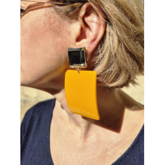 LOLA jaune safran - Francine BRAMLI Paris