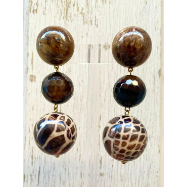 COUMBA marron - Francine BRAMLI Paris