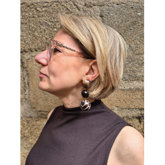 COUMBA marron - Francine BRAMLI Paris