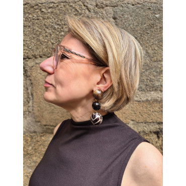 COUMBA marron - Francine BRAMLI Paris