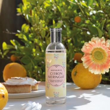 Parfum d'Ambiance CITRON MERINGUÉ 90ml - MATHILDE M