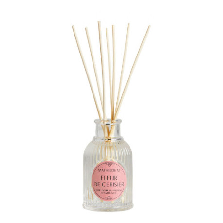 Diffuseur de Parfum FLEUR DE CERISIER 90ml - MATHILDE M