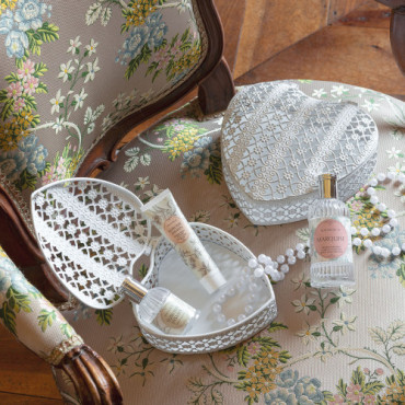 Boîte à Bijoux COEUR Métal Petit Modèle - MATHILDE M