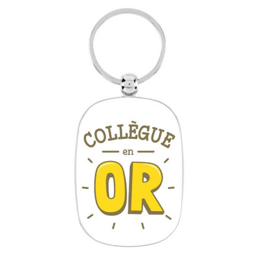 Porte-Clés COLLÈGUE EN OR - DLP