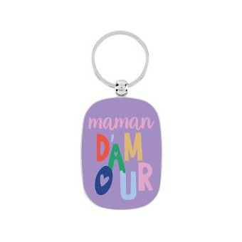 Porte-Clés MAMAN D'AMOUR - DLP