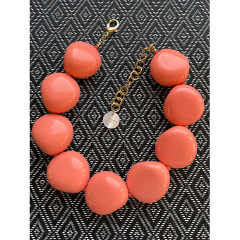 Collier GALET pêche - Francine BRAMLI Paris
