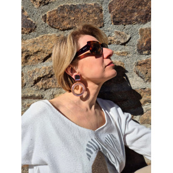 CELESTINE créole rose - Francine BRAMLI Paris