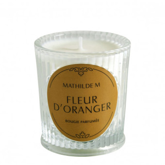Bougie parfumée FLEUR D'ORANGER 65g - MATHILDE M