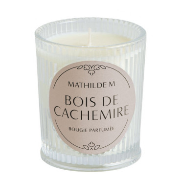 Bougie BOIS DE CACHEMIRE 145g - MATHILDE M