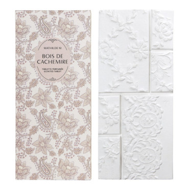 Tablette Parfumée BOIS DE CACHEMIRE - MATHILDE M