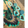 Sautoir FOREST Vert - Francine BRAMLI Paris collier