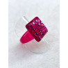 BAGUE Strass Taille 58 - Francine BRAMLI Paris