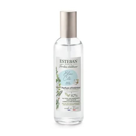 Vaporisateur BLANC COTON 100ml - ESTEBAN