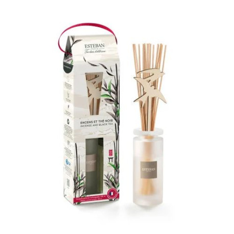 Bouquet Parfumé ENCENS & THÉ NOIR 100ml - ESTEBAN