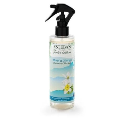 Brume Textile Parfumé MONOÏ & MORINGA 250ml - ESTEBAN