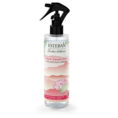 Brume Textile Parfumé LOTUS & AMANDE DOUCE 250ml - ESTEBAN