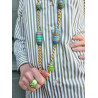 Collier OSCAR multico - Francine BRAMLI Paris
