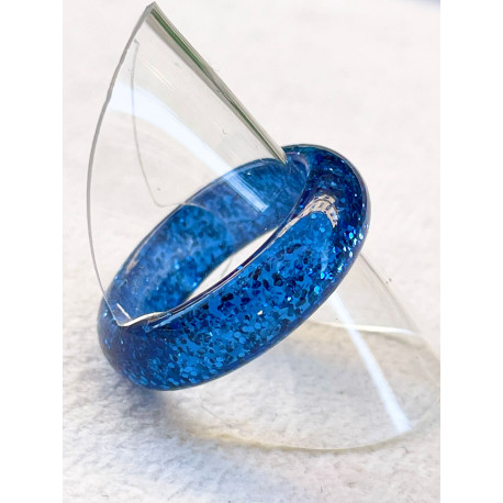 BAGUE Pailleté Taille 59 - Francine BRAMLI Paris