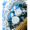 FLOWER Spirale Blanche - Francine BRAMLI Paris