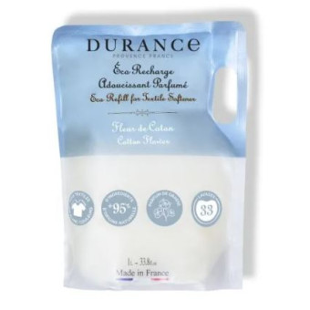 Recharge Adoucissant FLEUR DE COTON 1L - DURANCE