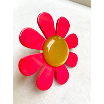 BAGUE Fleur Réglable - Francine BRAMLI Paris