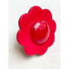 BAGUE Fleur Réglable - Francine BRAMLI Paris
