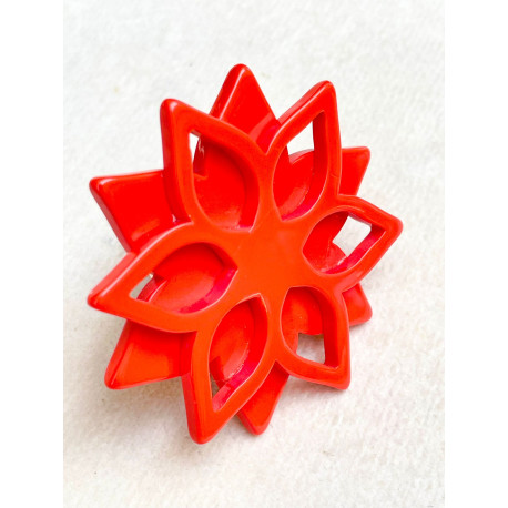 BAGUE Fleur Réglable - Francine BRAMLI Paris