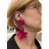AMELIA rose Fuchsia translucide - Francine BRAMLI Paris