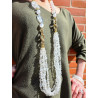 Collier IMPERIAL Blanc irisé - Francine BRAMLI Paris