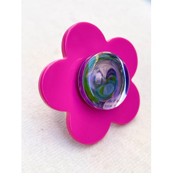 BAGUE RÉSINE Réglable - Francine BRAMLI Paris