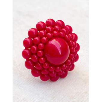 BAGUE RÉSINE Réglable - Francine BRAMLI Paris