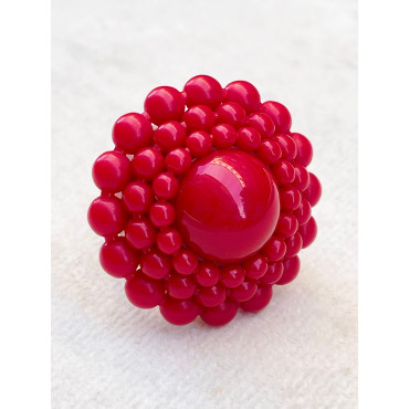 BAGUE RÉSINE Réglable - Francine BRAMLI Paris