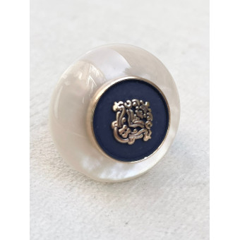 BAGUE RÉSINE Réglable - Francine BRAMLI Paris