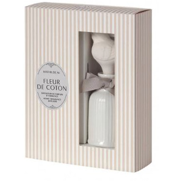 Diffuseur Bel Oiseau FLEUR DE COTON 200ml - MATHILDE M