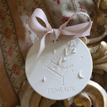 Décor Parfumé Astral Gémeaux FLEUR DE MANDARINE - MATHILDE M