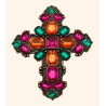 Clip CROIX VERSAILLES Polychrome - LA LOGE DE SUZON
