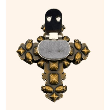 Clip CROIX VERSAILLES Polychrome - LA LOGE DE SUZON