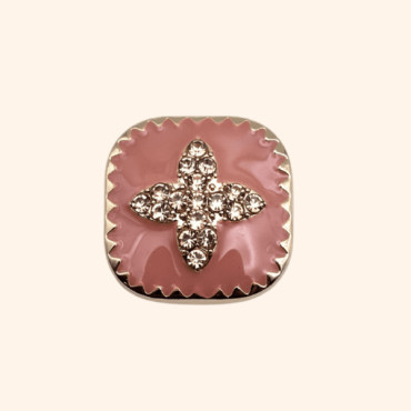Bijoux de Bouton FORTUNA Terracota - LA LOGE DE SUZON