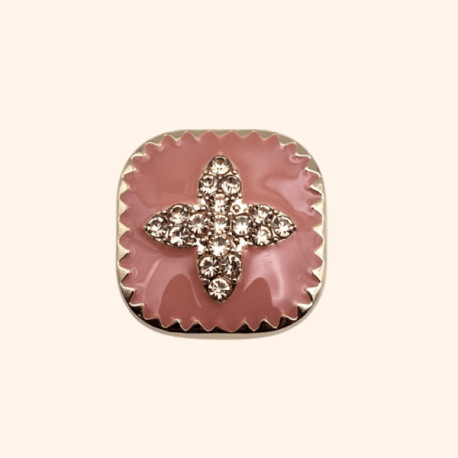 Bijoux de Bouton FORTUNA Terracota - LA LOGE DE SUZON