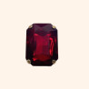 Bijoux de Bouton SUZETTE Rubis - LA LOGE DE SUZON