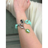 CHARLY Maillons Verts Charms vert - Francine BRAMLI Paris