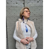 Collier DINO bleu - Francine BRAMLI Paris