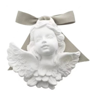 Décor Parfumé Tête d'Angelot POUDRE DE RIZ - MATHILDE m