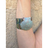 MANCHETTE turquoise COQUILLE - Francine BRAMLI Paris