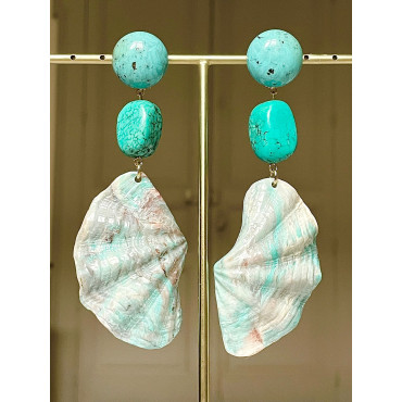LAGUNE LG Turquoise - Francine BRAMLI Paris