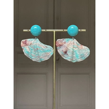 LAGUNE Turquoise - Francine BRAMLI Paris