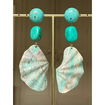 LAGUNE LG Turquoise - Francine BRAMLI Paris