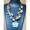 Collier Coquillages & Perles nacrées - Francine BRAMLI Paris