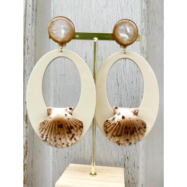 AZALÉE Beige Coquillage - Francine BRAMLI Paris