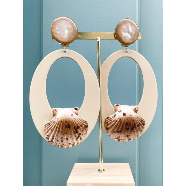 AZALÉE Beige Coquillage - Francine BRAMLI Paris